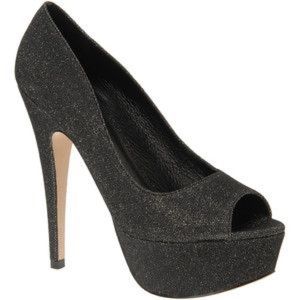 RESERVED TRADE Aldo Black Sparkle Vannice Heels